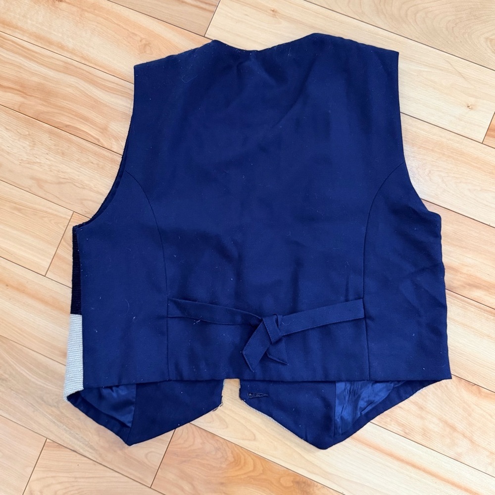 Vintage Christmas vest size L - Picture 3 of 3